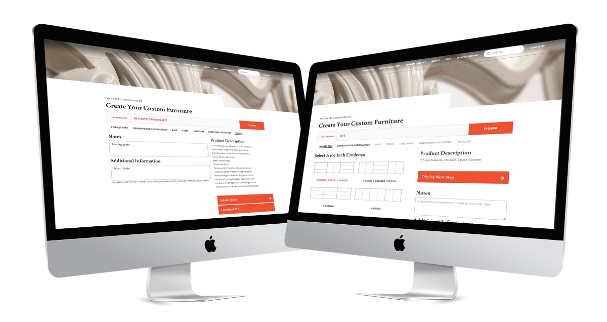 Custom website design and improved UX by SPARK